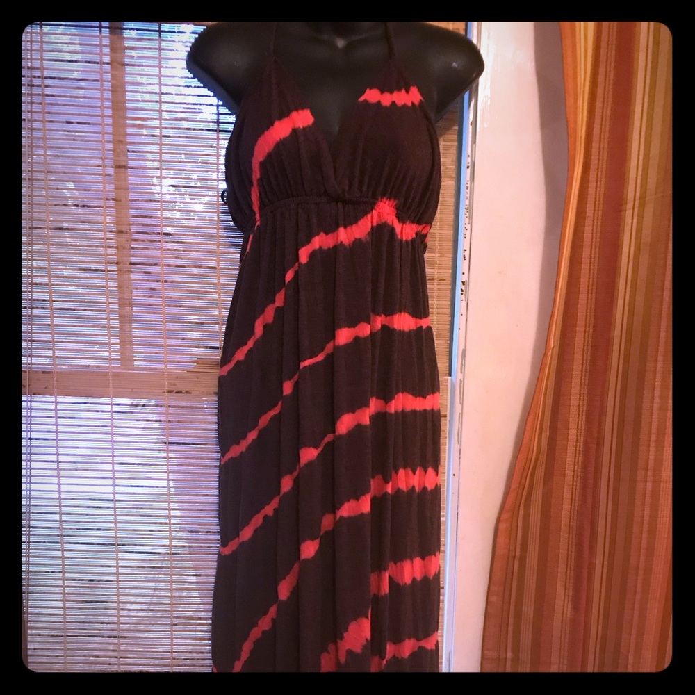 Floor length maxi dress